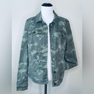 Sonoma sz Medium Jacket Camo Cargo Cotton Military Grunge Skate Everyday Jacket